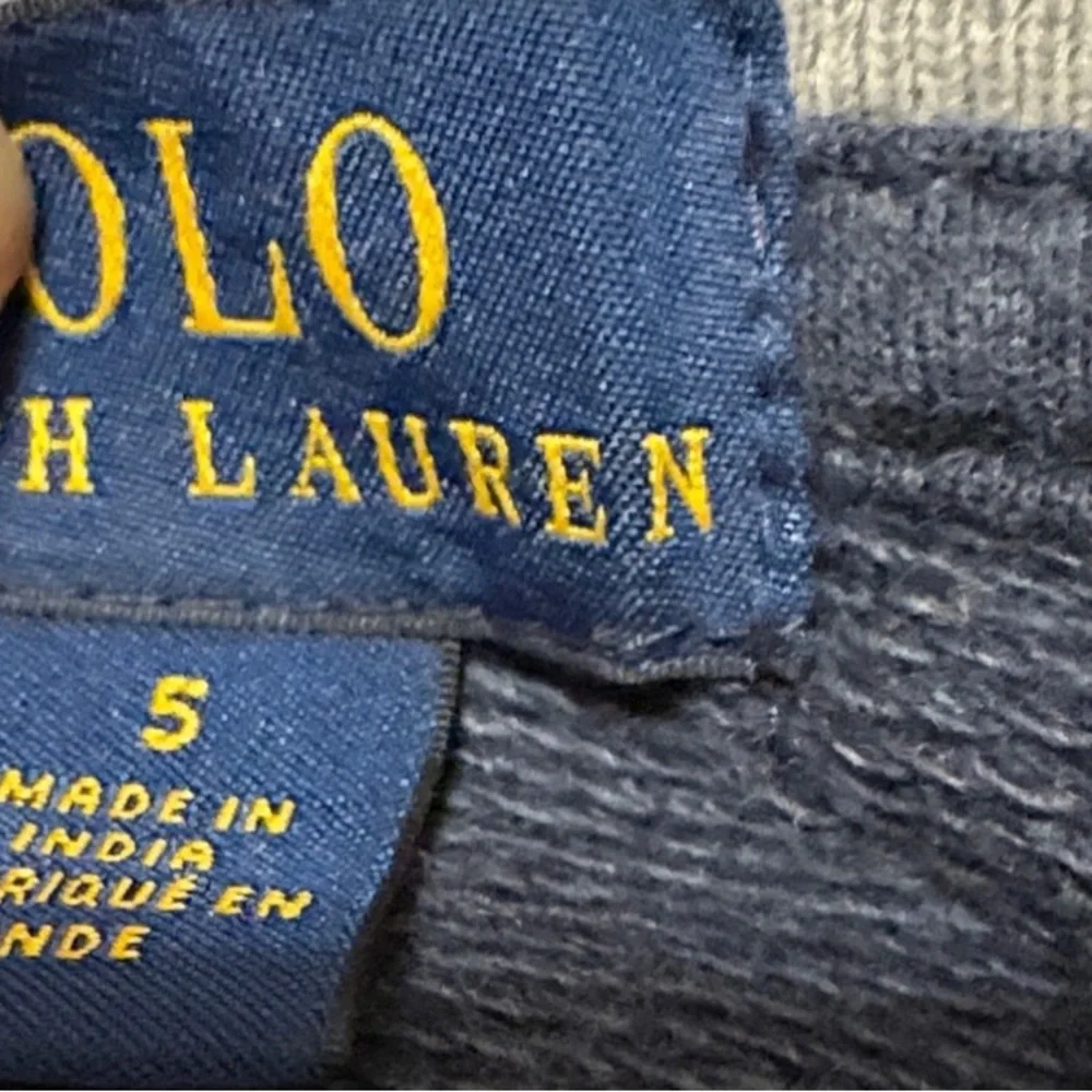 Polo Ralph Lauren Logo Fleece Sweatshirt Boys Size 5